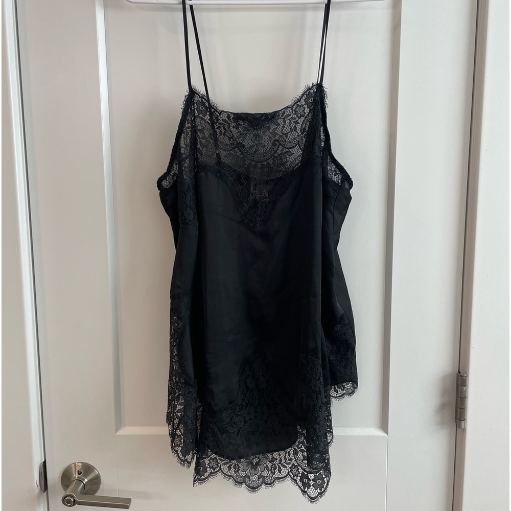 VS lace satin Cami